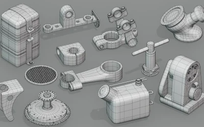 Послуги 3d моделювання та візуалізація виробів
